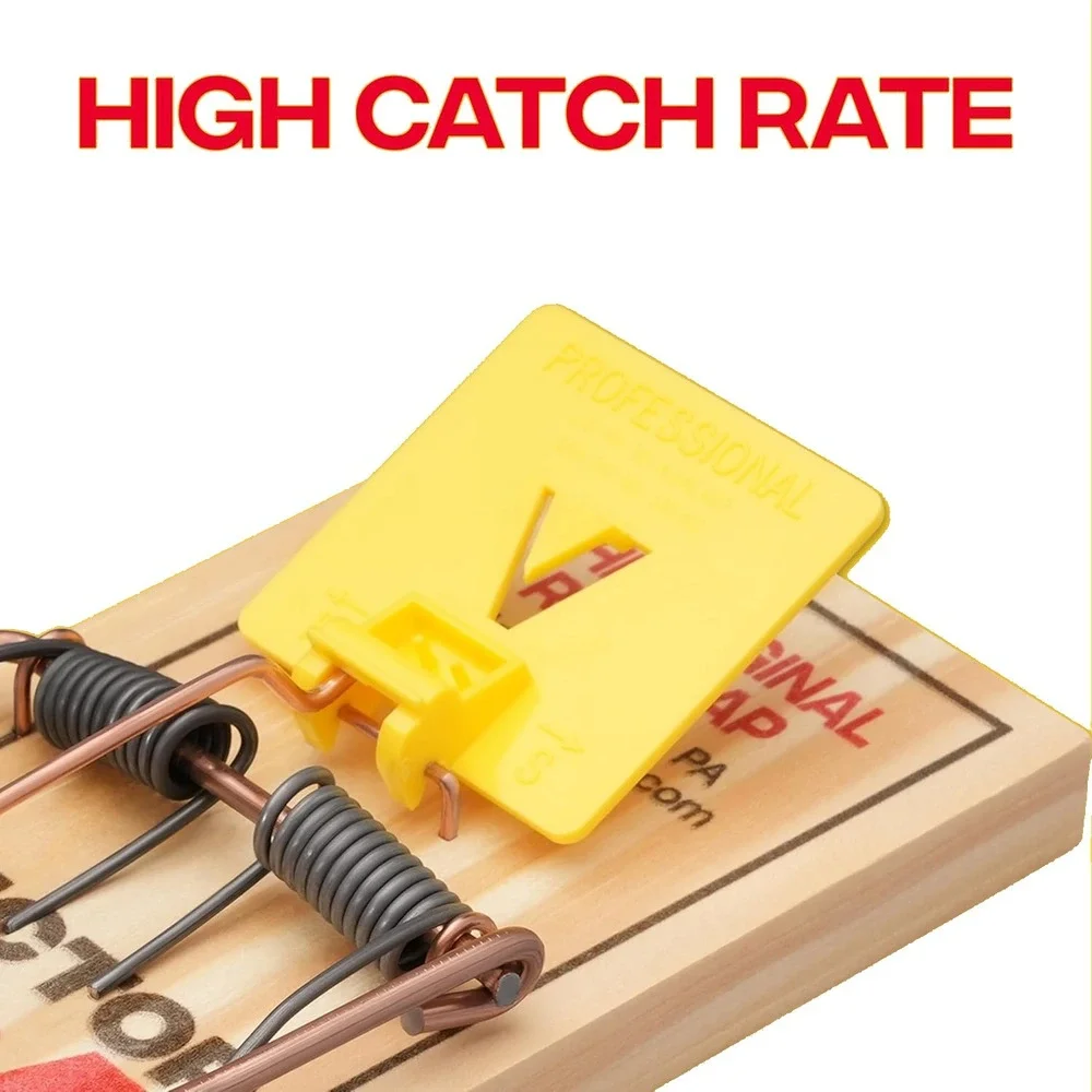 5x Large Rat Wood Snap Traps Victor M205‎ Professional Rodent Catcher